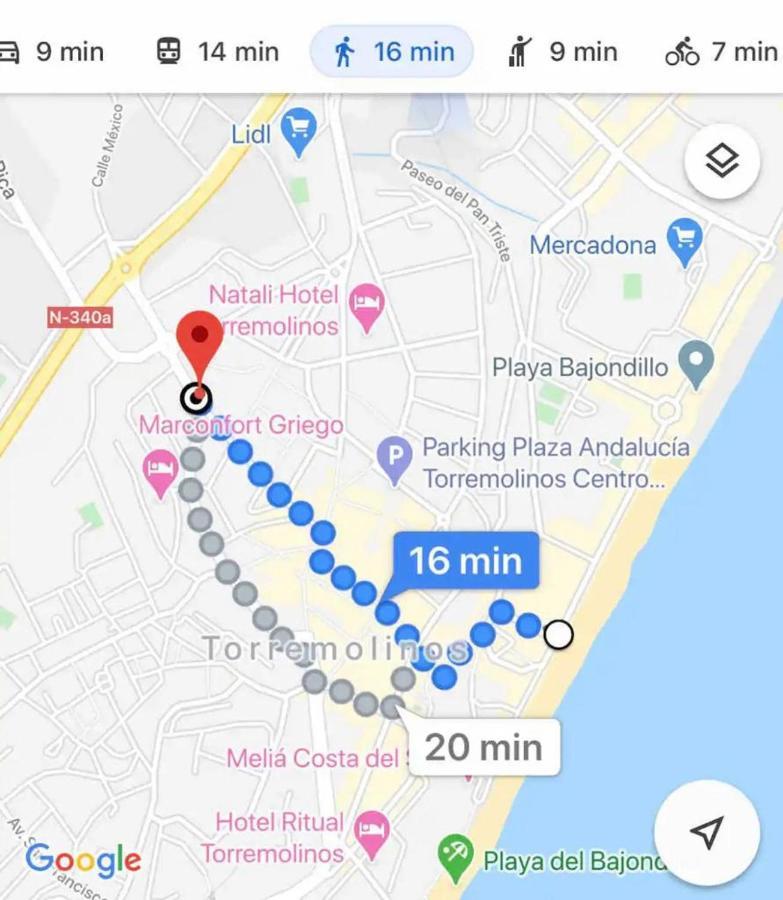 La Posada Del Viajero Apartman Torremolinos Kültér fotó